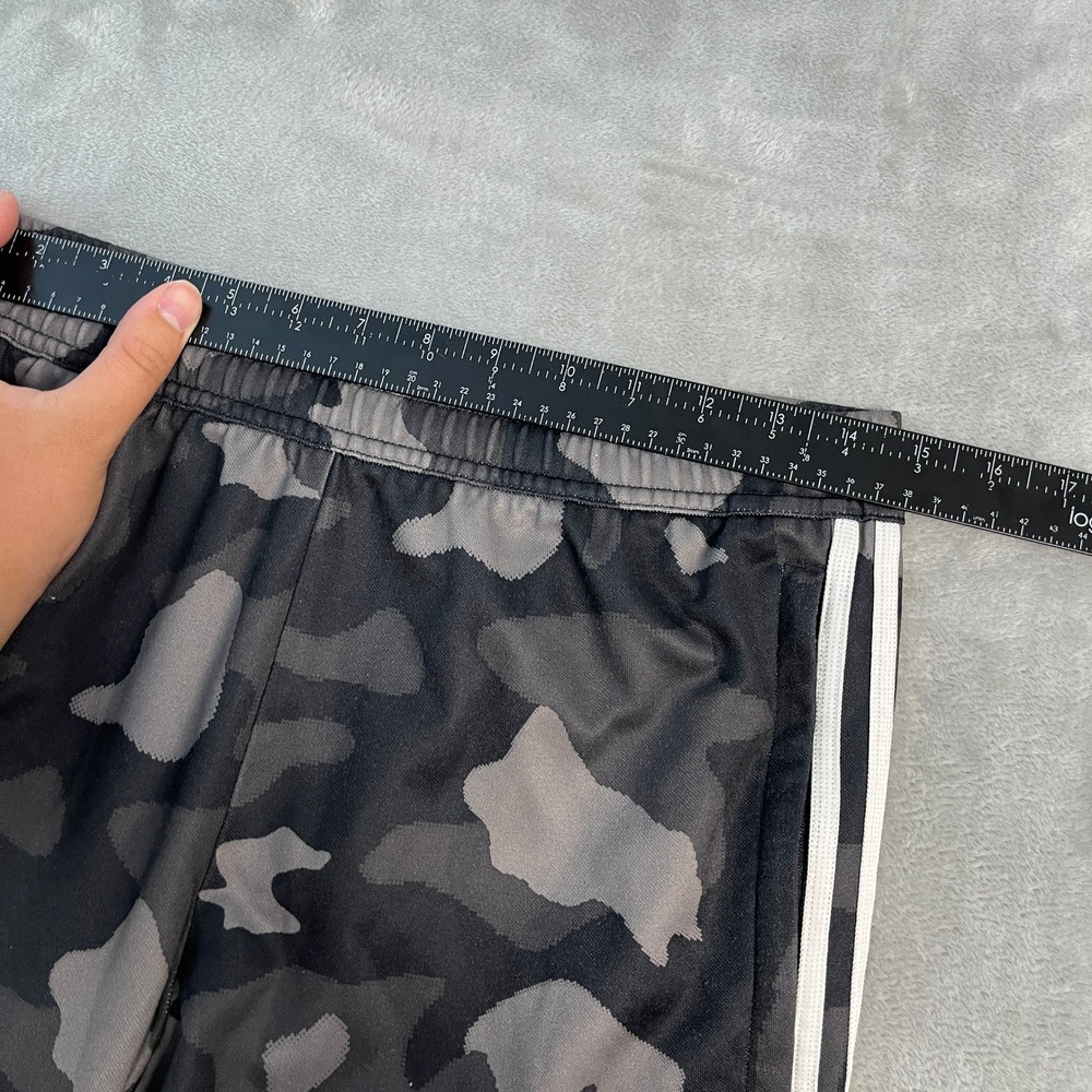 Adidas Mens Tiro 19 Camo Training Pants Grey Black Joggers Mens Medium Zip Ankle - Picture 15 of 16